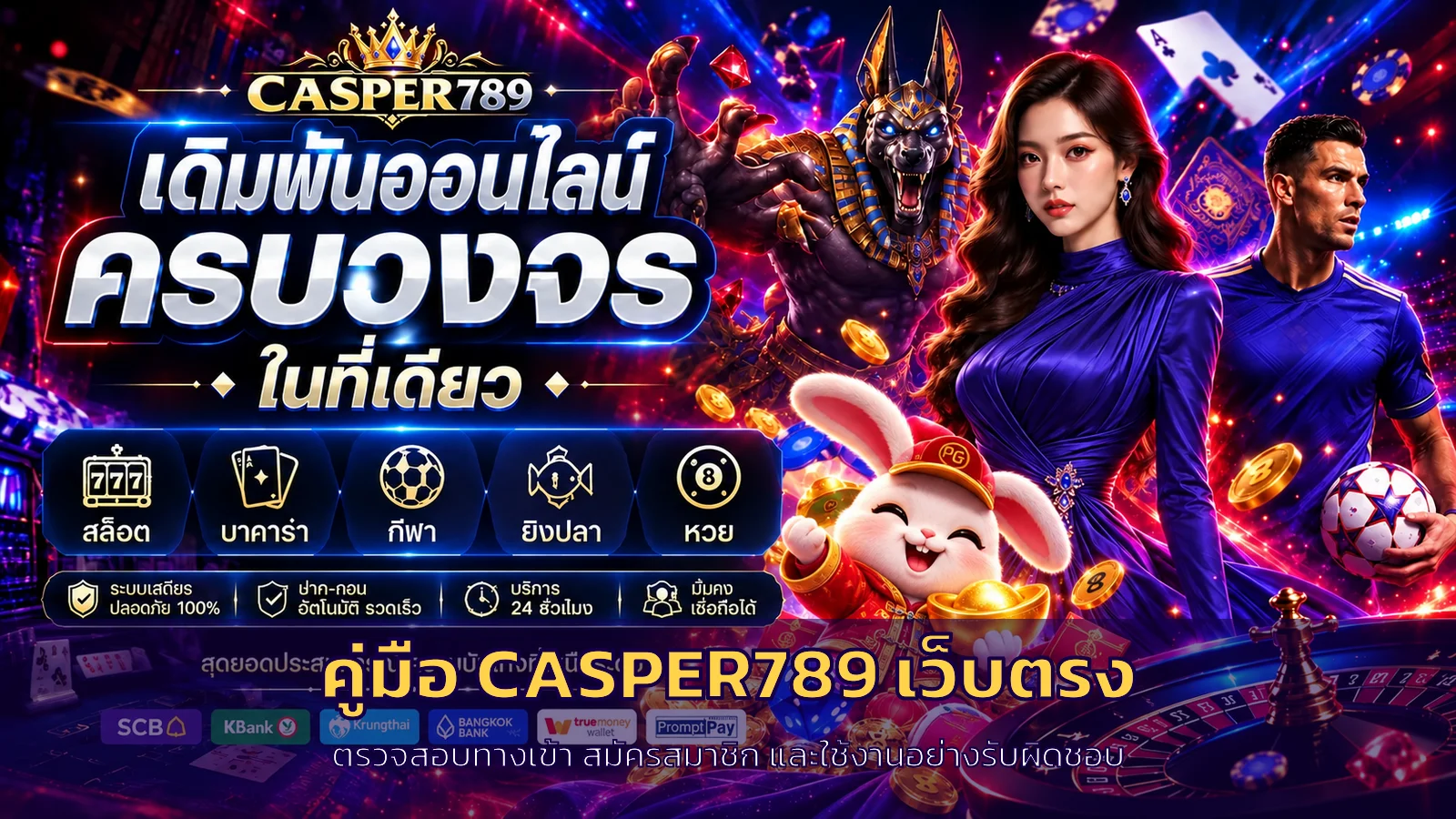 CASPER789 ทางเข้าเว็บตรง วิธีตรวจสอบเว็บปลอม
